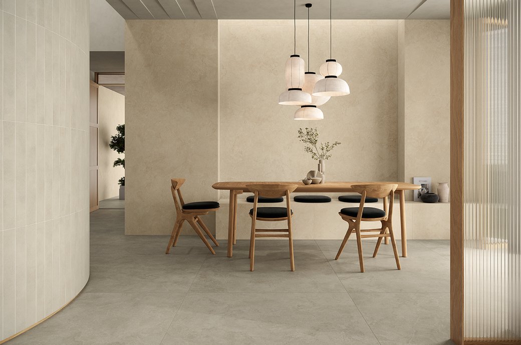 GREY TILES Arkigeo | Marca Corona ceramic tiles
