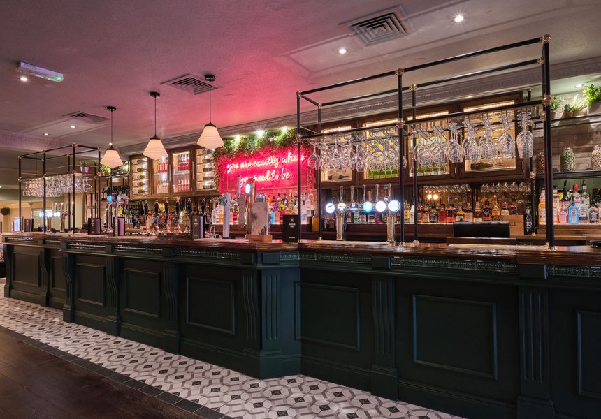 Venetian floors for the Black Bull Pub | Marca Corona